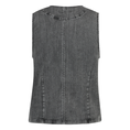 Ivy & You Dames Blazer Svu4601waistcoat Middengrijs