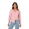 Ivy & You Dames Blouse 25015blousestreep Roze