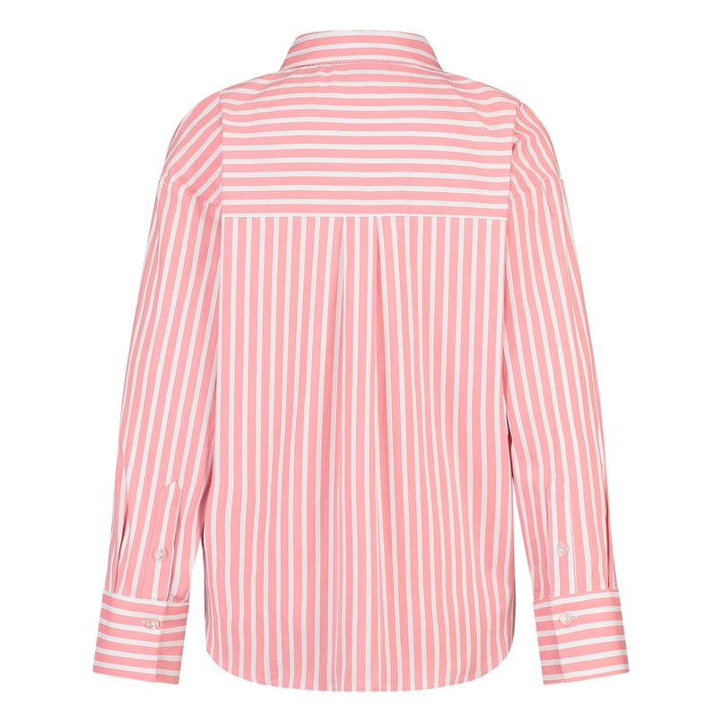 Ivy & You Dames Blouse 25015blousestreep Roze