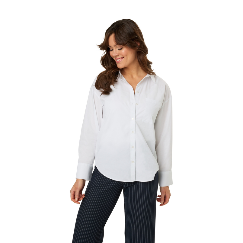 Ivy & You Dames Blouse 25016blouseunioversi Wit