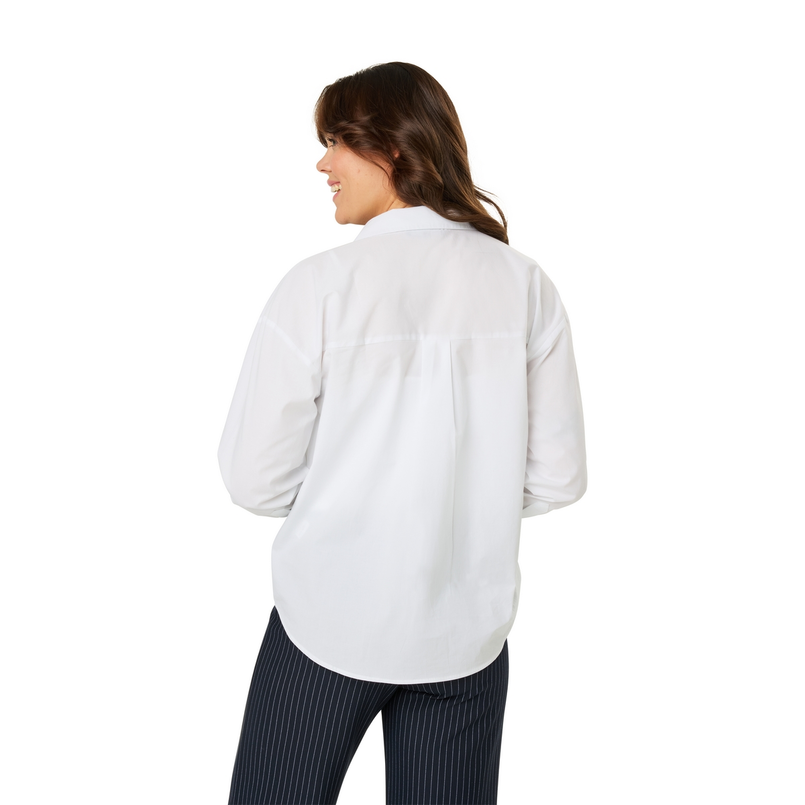 Ivy & You Dames Blouse 25016blouseunioversi Wit