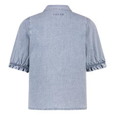 Ivy & You Dames Blouse 4549 Victoria Light blue denim