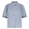 Ivy & You Dames Blouse 4549 Victoria Light blue denim