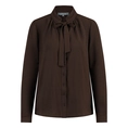 Ivy & You Dames blouse Annem Midden bruin