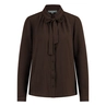 Ivy & You Dames blouse Annem Midden bruin