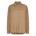 Ivy & You Dames Blouse Ar-tw-101blous Lslin Camel