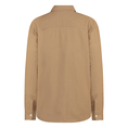 Ivy & You Dames Blouse Ar-tw-101blous Lslin Camel