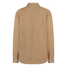 Ivy & You Dames Blouse Ar-tw-101blous Lslin Camel