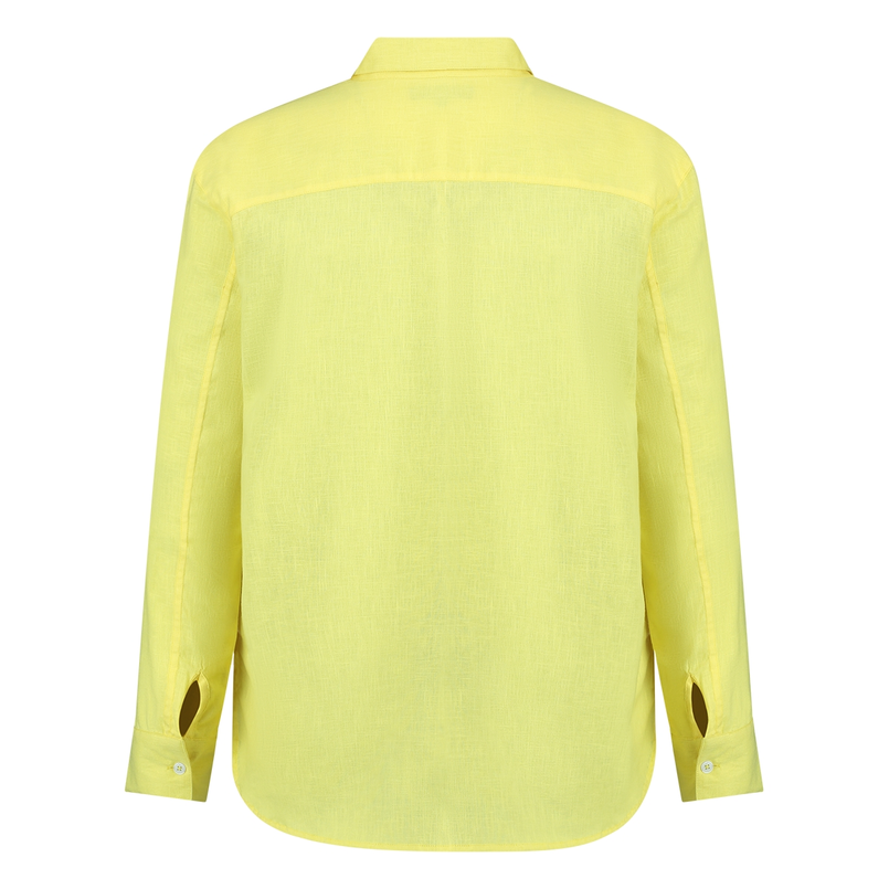 Ivy & You Dames Blouse Ar-tw-101blous Lslin Geel