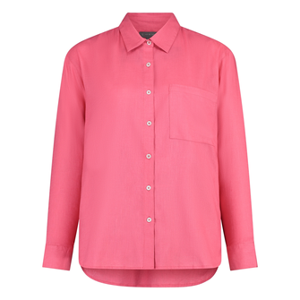 Ivy & You Dames Blouse Ar-tw-101blous Lslin Roze