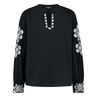 Ivy & You Dames Blouse Ar-tw-42blousecotton Zwart