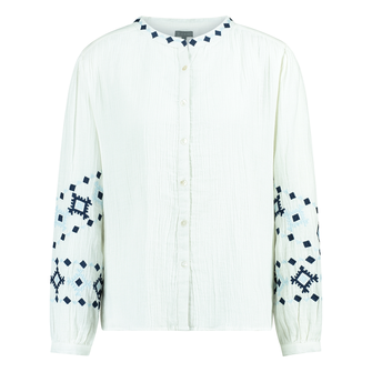 Ivy & You Dames Blouse Audryls-40bblousedou Wit