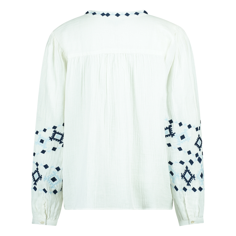 Ivy & You Dames Blouse Audryls-40bblousedou Wit