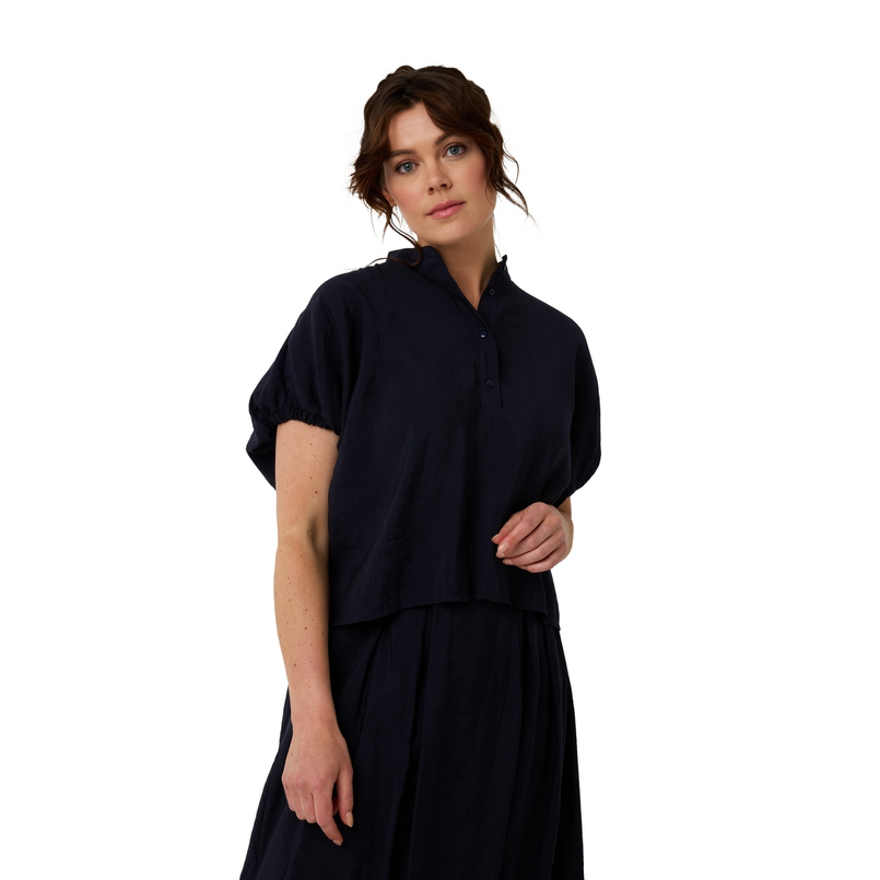 Ivy & You Dames Blouse Iv-s04 Navy