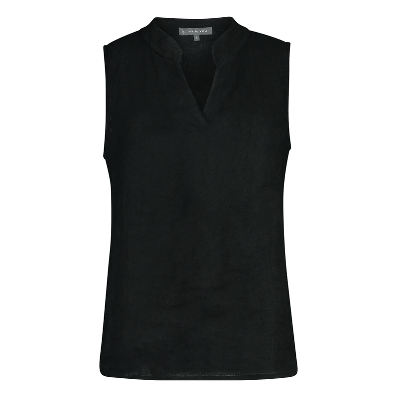 Ivy & You Dames Blouse Ivl-s08 Zwart