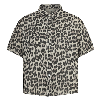Ivy & You Dames Blouse Ivl-s10 Zwart dessin