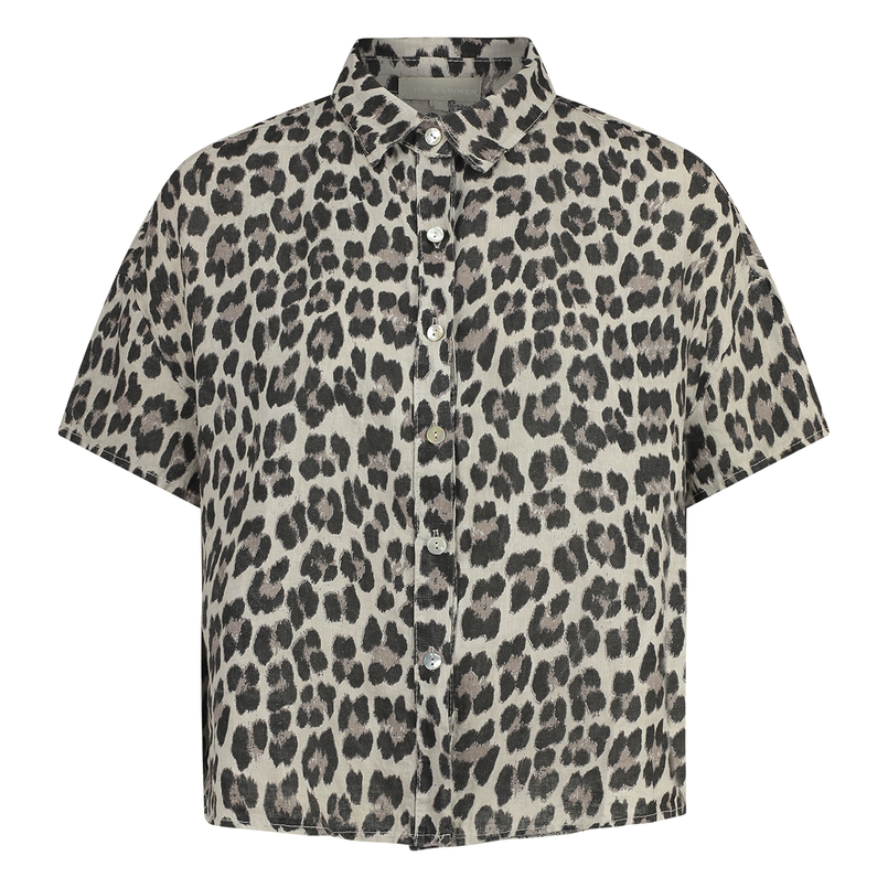 Ivy & You Dames Blouse Ivl-s10 Zwart dessin