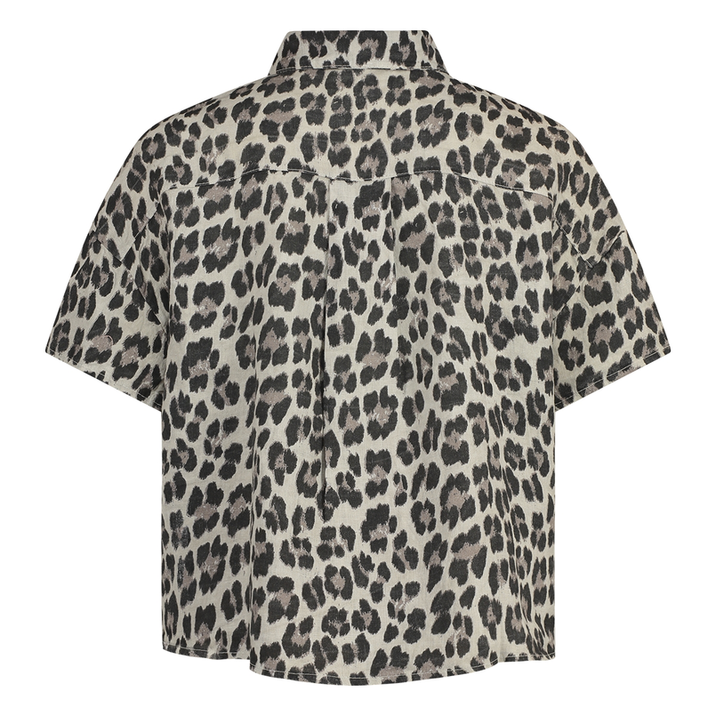 Ivy & You Dames Blouse Ivl-s10 Zwart dessin