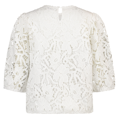 Ivy & You Dames Blouse Lace Top Strs-13 OFF-WHITE