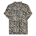 Ivy & You Dames Blouse Zwart dessin