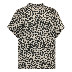 Ivy & You Dames Blouse Zwart dessin