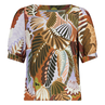 Ivy & You Dames blouson BL. Lama Boothals km Bruin dessin