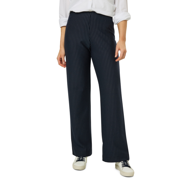 Ivy & You Dames Broek 24174pantalonpinstri Navy