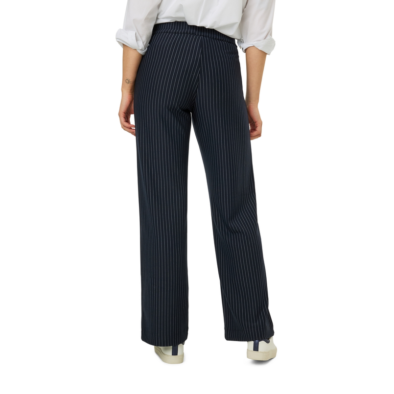 Ivy & You Dames Broek 24174pantalonpinstri Navy