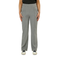 Ivy & You Dames Broek 24181pantalonstructu Grijs mele