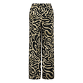 Ivy & You Dames broek 25073 Zwart dessin