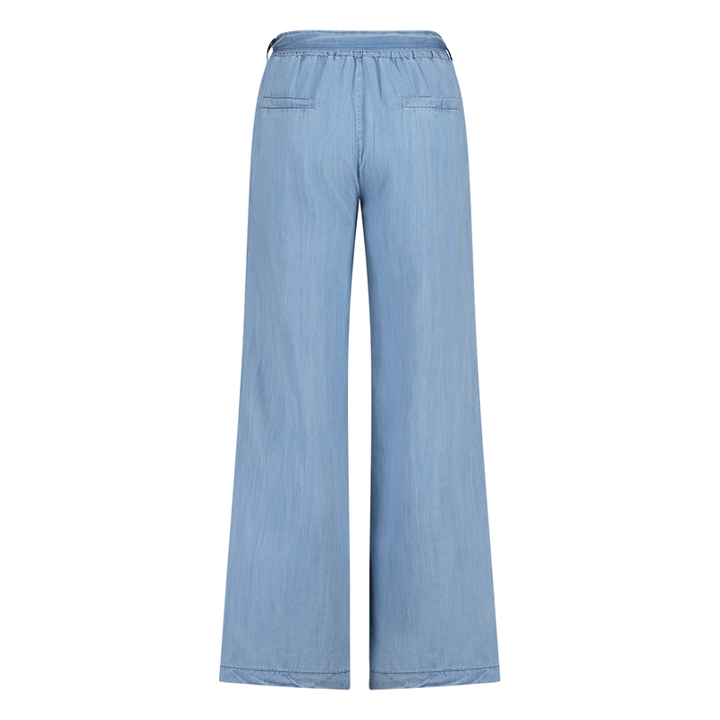 Ivy & You Dames Broek Iv-s06 Bleached blue denim