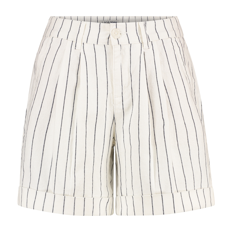 Ivy & You Dames Broek Svu4574 Cleo Short OFF-WHITE