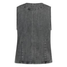 Ivy & You Dames Gilet SVU 4601Waistcoat Middengrijs