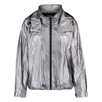 Ivy & You Dames Jas 109030jackjemetallic Zilver