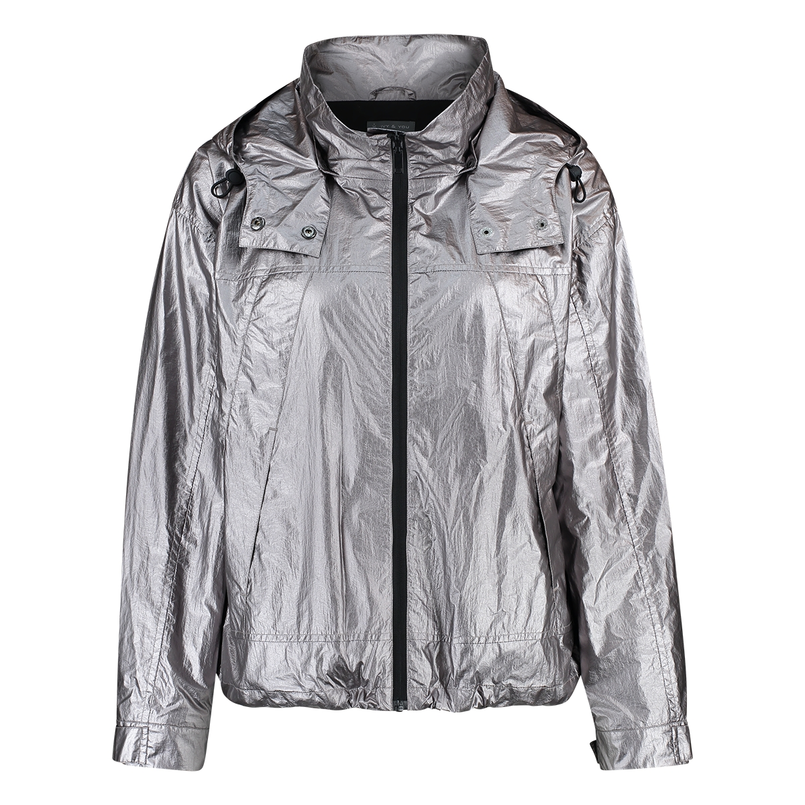 Ivy & You Dames Jas 109030jackjemetallic Zilver