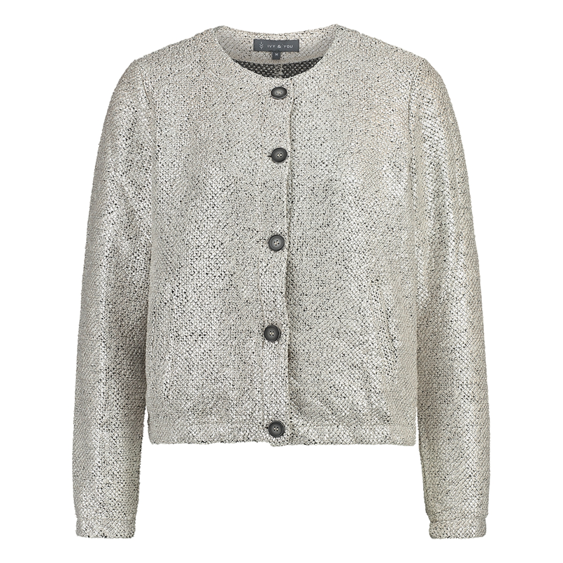Ivy & You Dames Jasje 25122 Zilver