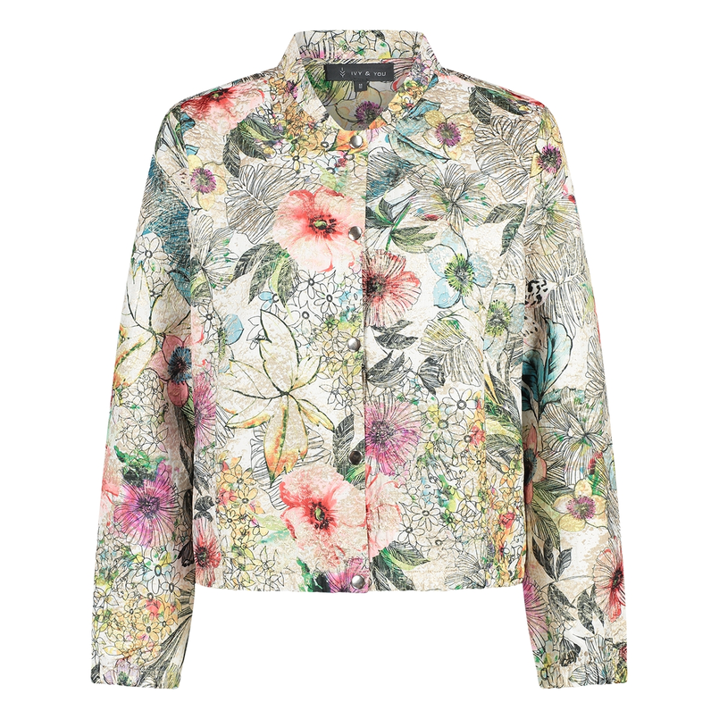 Ivy & You Dames Jasje 25129 OFF-WHITE