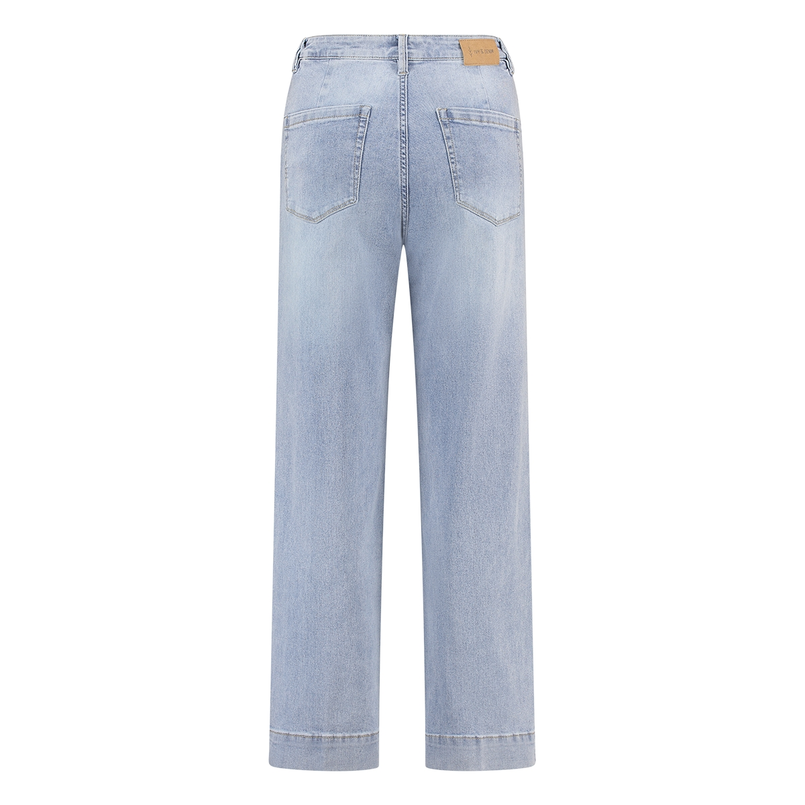 Ivy & You Dames Jeans 4435A conny Bleached blue denim
