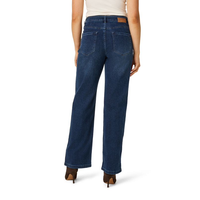 Ivy & You Dames Jeans SVU 4598 Colette Dark blue denim