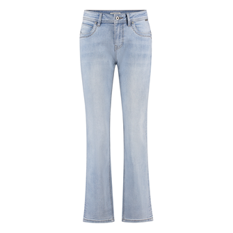 Ivy & You Dames Jeans Svu4426babetteflaire Bleached blue denim
