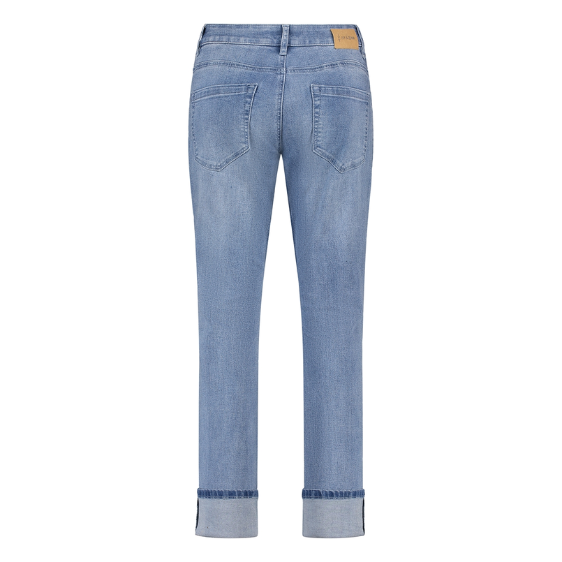 Ivy & You Dames Jeans Svu4440kateembrodery Stone washed denim