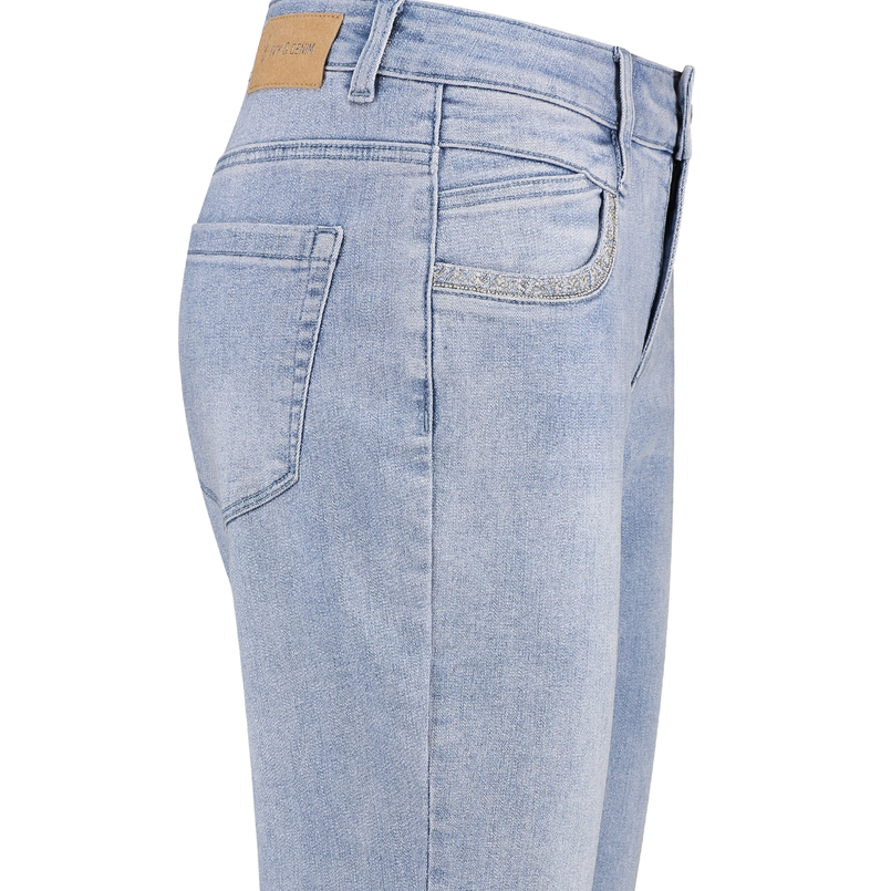 Ivy & You Dames Jeans Svu4443sissydenim Bleached blue denim