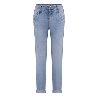 Ivy & You Dames Jeans Svu4447relaxdenim Mid blue denim