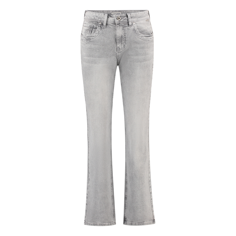 Ivy & You Dames Jeans Svu4475babetteflaire Lichtgrijs