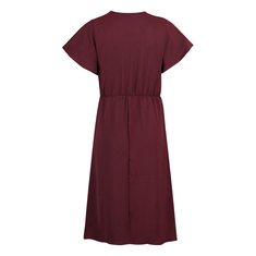 Ivy & You Dames Jurk 25078 Bordeaux
