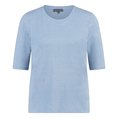 Ivy & You Dames Top 24175r-halskmlurex Bleu