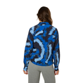 Ivy & You Dames Top 24179blouson Blauw dessin