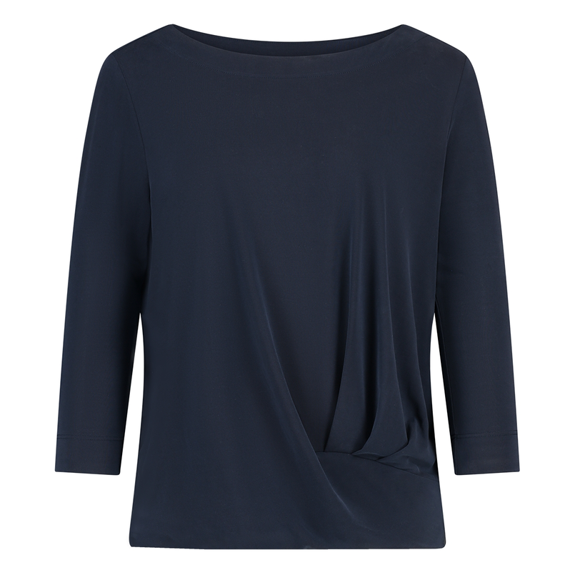 Ivy & You Dames Top 24183top3/4mwcuprodr Navy