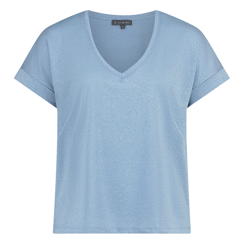 Ivy & You Dames Top 25001vhkmlurex Bleu