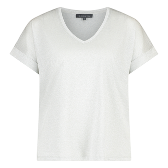 Ivy & You Dames Top 25001vhkmlurex Zilver